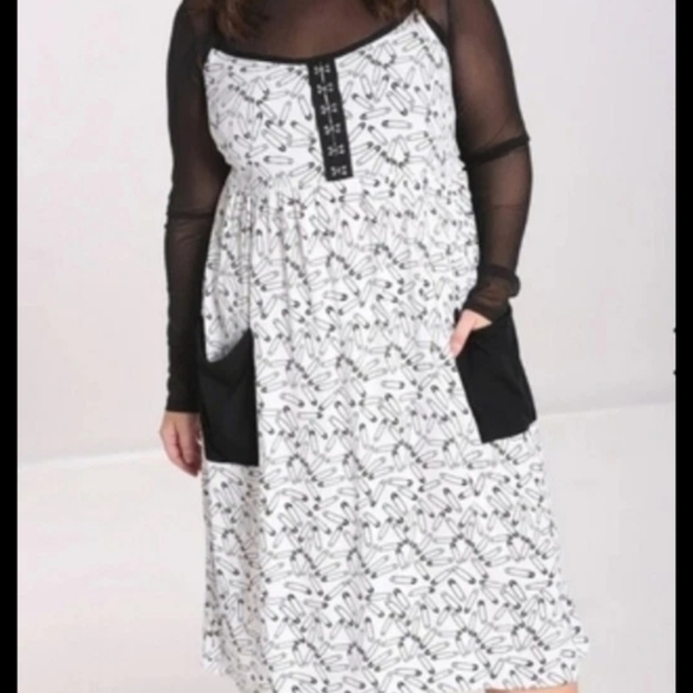 Hell Bunny Safety Pin Dress
